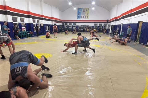 اردوی تیم ملی کشتی فرنگی جوانان / تهران :